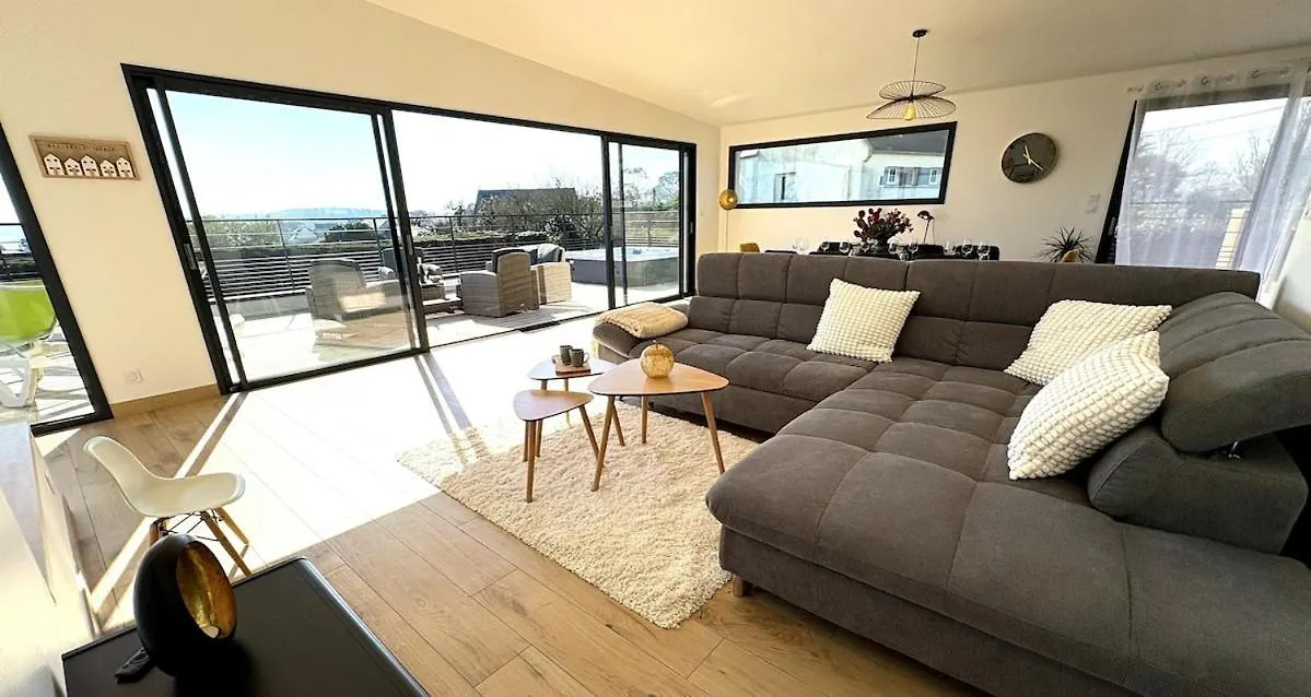 Villa Armor Vue Mer Et Spa Carantec Fransa